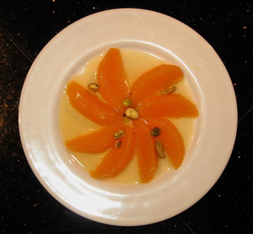 Orange Syrup Dessert